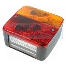 Square Universal Rear Combination Tail Lamp/Light
